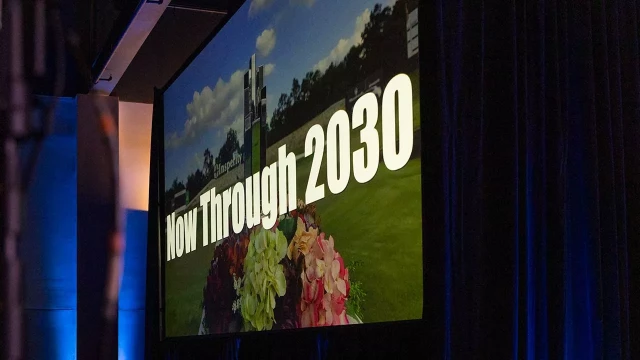 now through 2030 screen