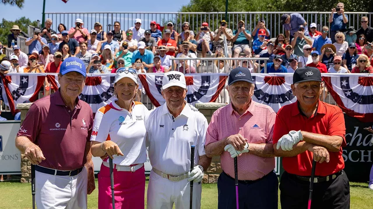 photo of 5 greats of golf